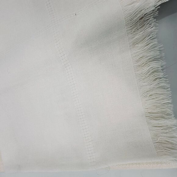 Lot of Blank Tablecloths for Cross Stitch Embroidery Needlepoint Cream Polyester - Picture 6 of 9